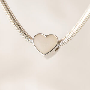 Breast Milk - Heart Charm Bead