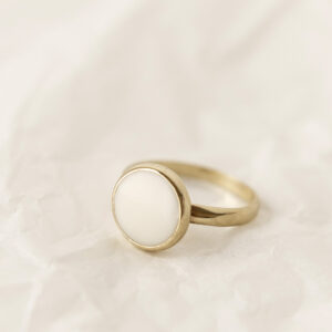 Large Circle Gold Ring