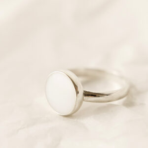 Large Sterling Silver Circle Ring