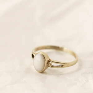 Gold Oval Ring