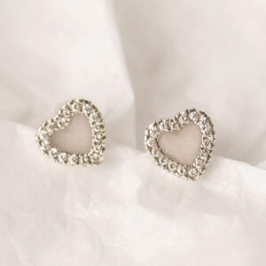 Heart Crystal Earrings