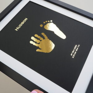 Hand & Foot Foil Art Print